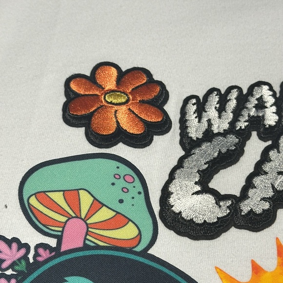 NWT Men’s Wedding Cake white/ multi color graphic tshirt size medium - Picture 6 of 10